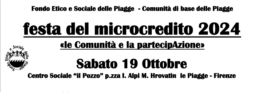 Festa del Microcredito 2024